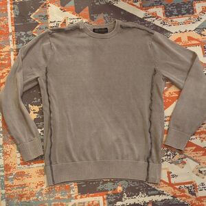 F/X Fusion Austin Crew sweater in a walnut color